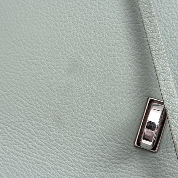 フェラガモ バッグ レディース ガンチーニ ハグ ハンドバッグ XS 2WAY ブルーグリーン系 カーフ FERRAGAMO 215975 中古