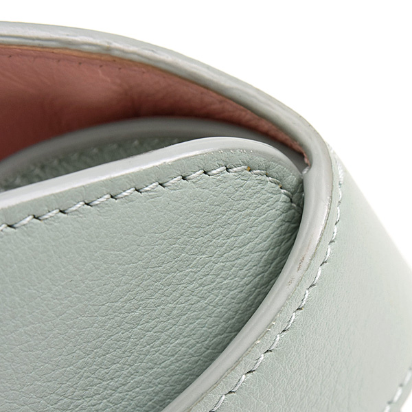 フェラガモ バッグ レディース ガンチーニ ハグ ハンドバッグ XS 2WAY ブルーグリーン系 カーフ FERRAGAMO 215975 中古