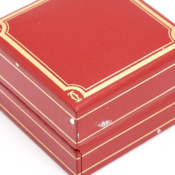 カルティエ 指輪 レディース トリニティ リング 54号 実寸13.5号 3連 3.2mm ゴールド Cartier 750YG×WG×PG ゴールド 中古