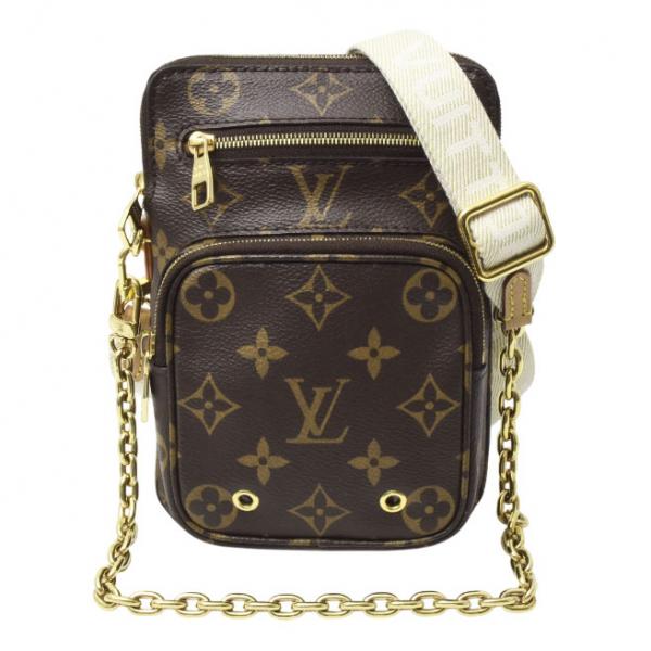 ルイヴィトン バッグ レディース ユーティリティクロスボディ ショルダーバッグ モノグラム M80746 Louis Vuitton 中古