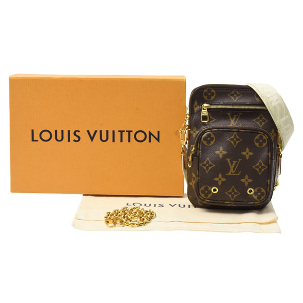 ルイヴィトン バッグ レディース ユーティリティクロスボディ ショルダーバッグ モノグラム M80746 Louis Vuitton 中古