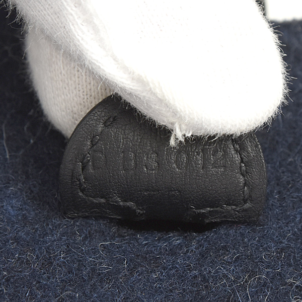 エルメス バッグ レディース エブリンTPM アマゾン ショルダーバッグ D刻 ブルーニュイ ネイビー フェルト×スイフト HERMES 中古