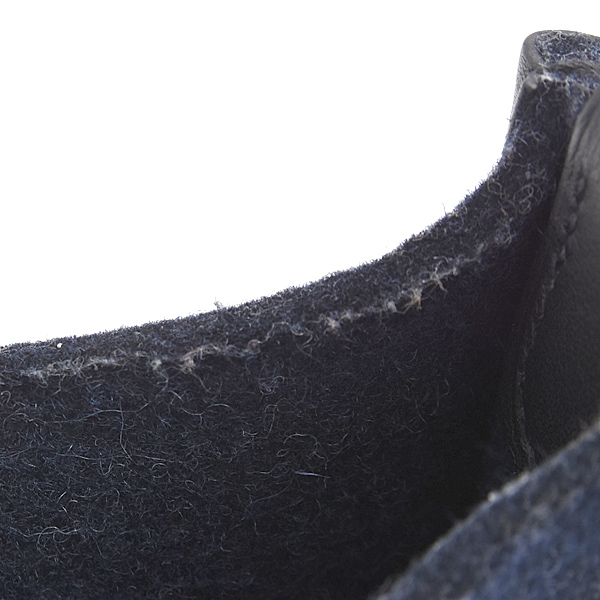 エルメス バッグ レディース エブリンTPM アマゾン ショルダーバッグ D刻 ブルーニュイ ネイビー フェルト×スイフト HERMES 中古