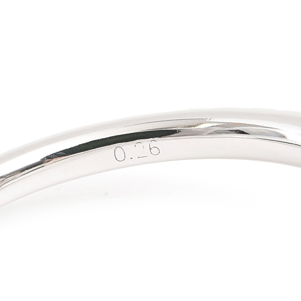 ポンテヴェキオ 指輪 レディース フラワーモチーフ ダイヤ リング D0.26ct 9号 ホワイトゴールド K18WG Ponte Vecchio 中古