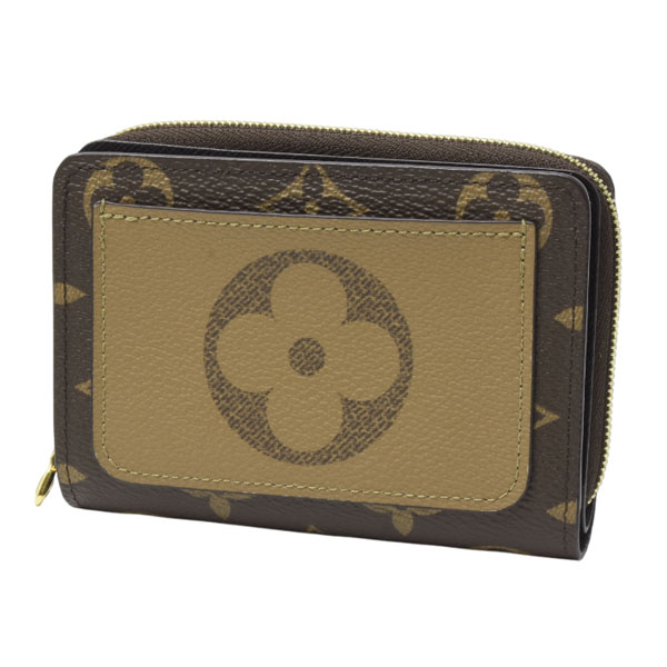 ルイヴィトン 財布 レディース ポルトフォイユ ルー モノグラムリバース 二つ折り財布 M81461 Louis Vuitton 中古