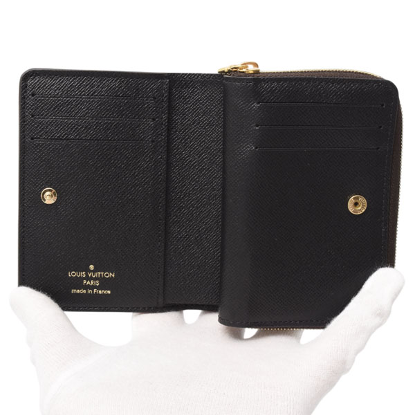 ルイヴィトン 財布 レディース ポルトフォイユ ルー モノグラムリバース 二つ折り財布 M81461 Louis Vuitton 中古