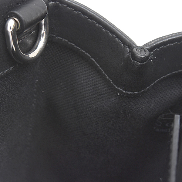 グッチ バッグ メンズ レディース GGスプリーム ミニトート ショルダーバッグ 2WAY ブラック GUCCI 696010 中古