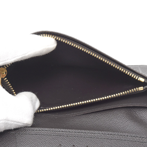 ルイヴィトン 財布 レディース メンズ モノグラムストライプ ポルトフォイユブラザ 長財布 NIGOコラボ Louis Vuitton M81008 中古