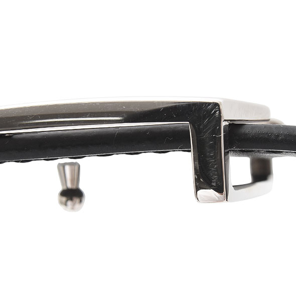 ルイヴィトン ベルト メンズ LV イニシャル モノグラム 40MM 95cm リバーシブル ブラック M9821V Louis Vuitton 中古