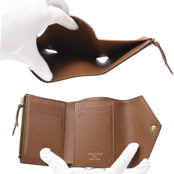 ルイヴィトン 財布 レディース ポルトフォイユ ヴィクトリーヌ モノグラム 3つ折り財布 Louis Vuitton M62472 未使用展示品