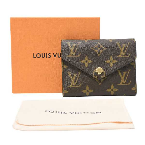 ルイヴィトン 財布 レディース ポルトフォイユ ヴィクトリーヌ モノグラム 3つ折り財布 Louis Vuitton M62472 未使用展示品