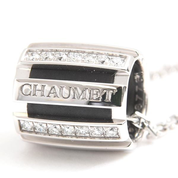 ショーメ レディース ネックレス クラスワン ダイヤモンド ネックレス ホワイトゴールド CHAUMET 750WG 中古