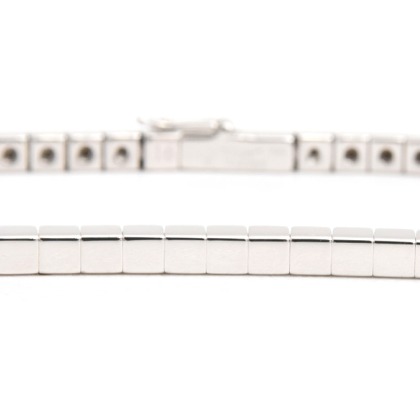 カルティエ ブレスレット レディース ラニエール ブレスレット ホワイトゴールド Cartier 750WG 中古