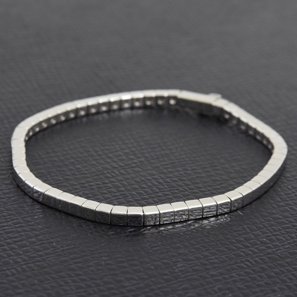 カルティエ ブレスレット レディース ラニエール ブレスレット ホワイトゴールド Cartier 750WG 中古