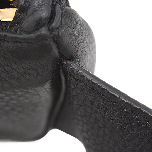 プラダ バッグ レディース メンズ ヴィッテロダイノ ウエストポーチ ボディバッグ レザー NERO PRADA 1BL008 中古