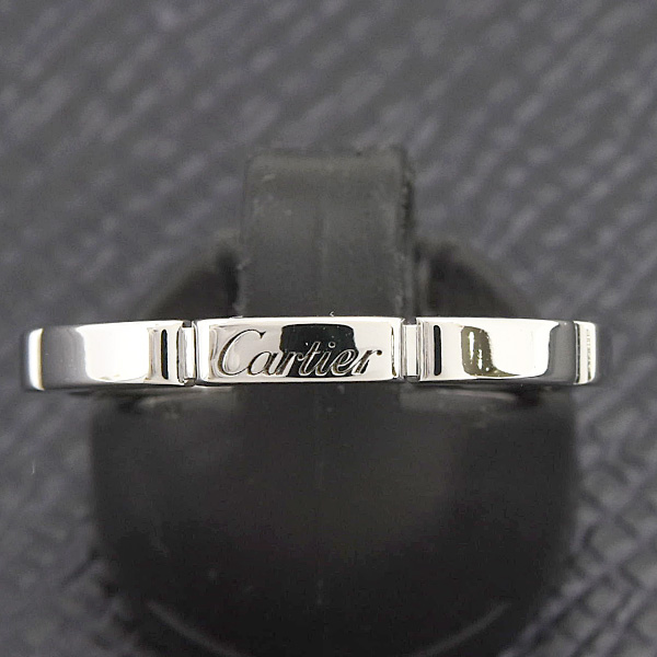 カルティエ 指輪 メンズ マイヨン パンテール リング 59号 実寸18.5号 ホワイトゴールド 750WG Cartier 中古