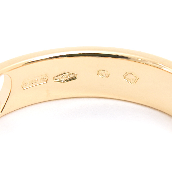 グッチ 指輪 レディース アイコン アモール リング 13号 実寸12.5号 イエローゴールド 750YG GUCCI 中古