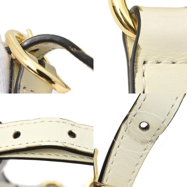 グッチ バッグ レディース ジャッキー 2wayショルダーバッグ カーフ アイボリー GUCCI 649016 中古