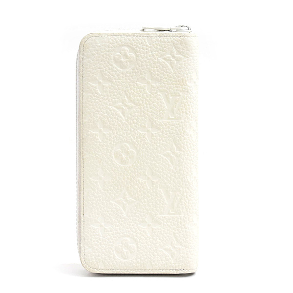 ルイヴィトン 財布 メンズ ジッピーウォレット ヴェルティカル LVフレンド トリヨンレザー オフホワイト M80337 Louis Vuitton 中古