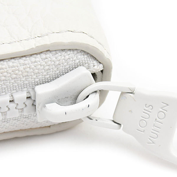 ルイヴィトン 財布 メンズ ジッピーウォレット ヴェルティカル LVフレンド トリヨンレザー オフホワイト M80337 Louis Vuitton 中古