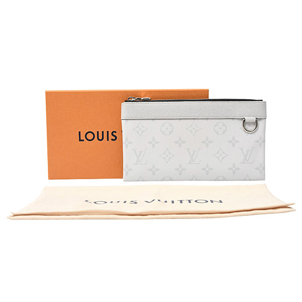 ルイヴィトン バッグ メンズ ポシェット ディスカバリーPM モノグラム タイガラマ アンタークティカ Louis Vuitton M30279 中古