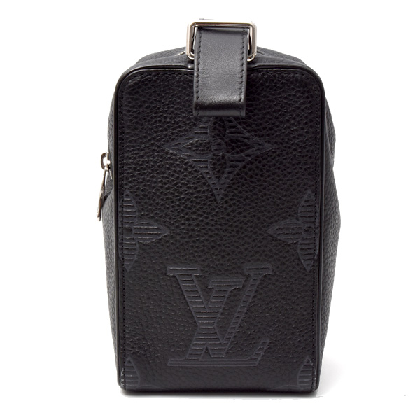 ルイヴィトン バッグ メンズ ヴァヴァン NV モノグラムジャイアント トリヨンレザー ノワール ブラック M57292 Louis Vuitton 中古