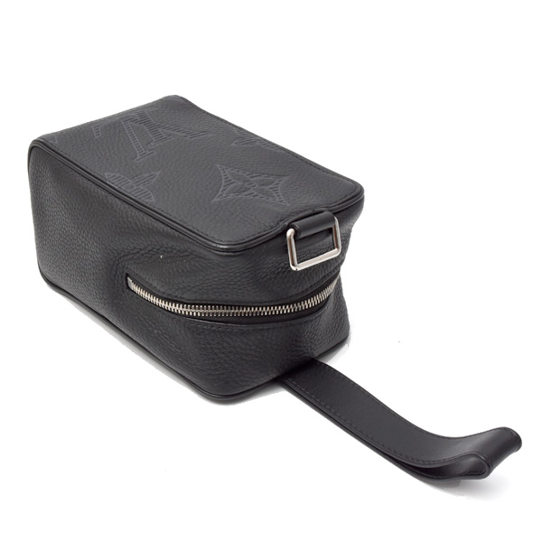 ルイヴィトン バッグ メンズ ヴァヴァン NV モノグラムジャイアント トリヨンレザー ノワール ブラック M57292 Louis Vuitton 中古