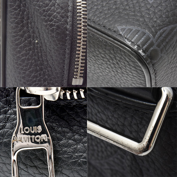 ルイヴィトン バッグ メンズ ヴァヴァン NV モノグラムジャイアント トリヨンレザー ノワール ブラック M57292 Louis Vuitton 中古