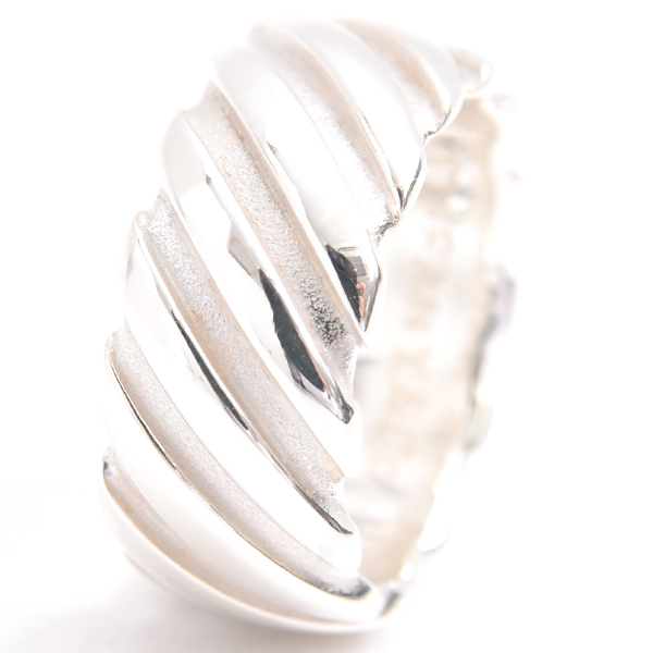 ティファニー 指輪 レディース ツイスト デザイン リング 10号 シルバー TIFFANY SV925 中古