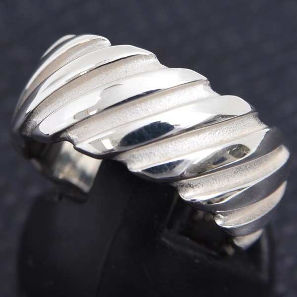 ティファニー 指輪 レディース ツイスト デザイン リング 10号 シルバー TIFFANY SV925 中古