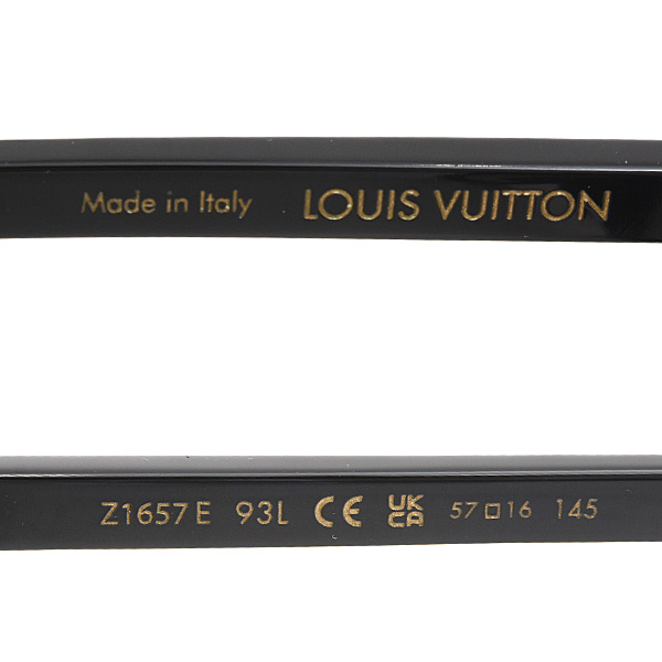 ルイヴィトン サングラス メンズ レディース マイモノグラム ライトキャットアイ ブラック Louis Vuitton Z1657E 中古