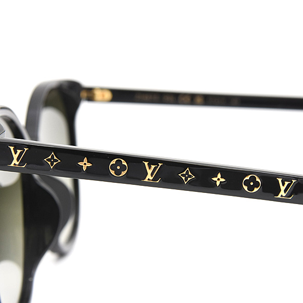 ルイヴィトン サングラス メンズ レディース マイモノグラム ライトキャットアイ ブラック Louis Vuitton Z1657E 中古