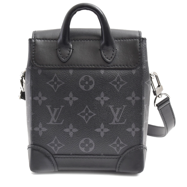 ルイヴィトン バッグ メンズ ナノスチーマー ショルダーバッグ モノグラムエクリプス M82774 Louis Vuitton 中古