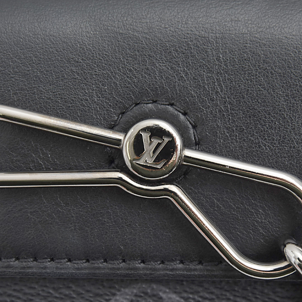 ルイヴィトン バッグ メンズ ナノスチーマー ショルダーバッグ モノグラムエクリプス M82774 Louis Vuitton 中古