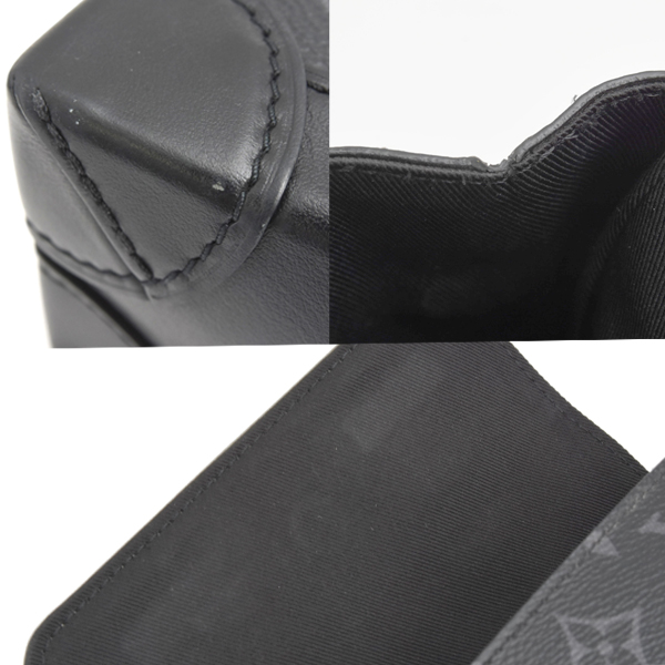 ルイヴィトン バッグ メンズ ナノスチーマー ショルダーバッグ モノグラムエクリプス M82774 Louis Vuitton 中古