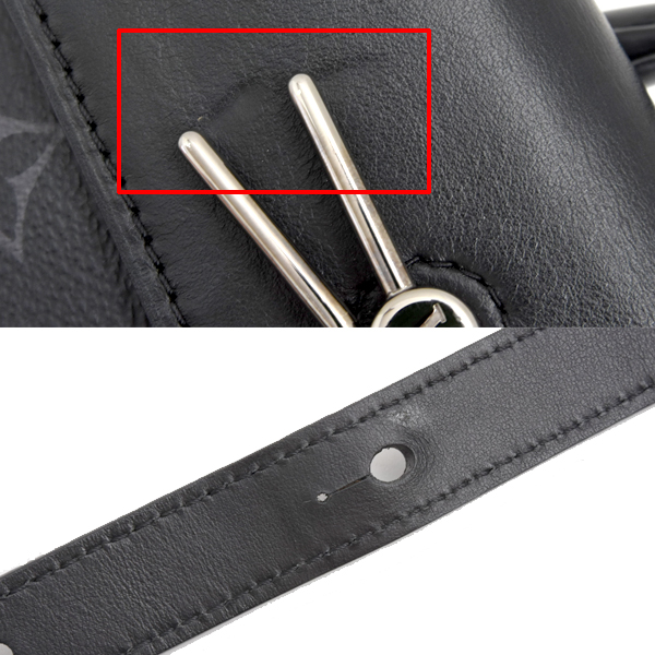ルイヴィトン バッグ メンズ ナノスチーマー ショルダーバッグ モノグラムエクリプス M82774 Louis Vuitton 中古