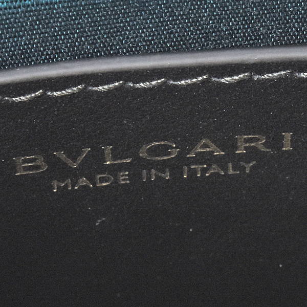 ブルガリ バッグ レディース ブルガリロゴ インフィニー トゥム ミニトート ハンドバッグ ショルダーバッグ 2WAY ブラック レザー BVLGARI 292002 中古