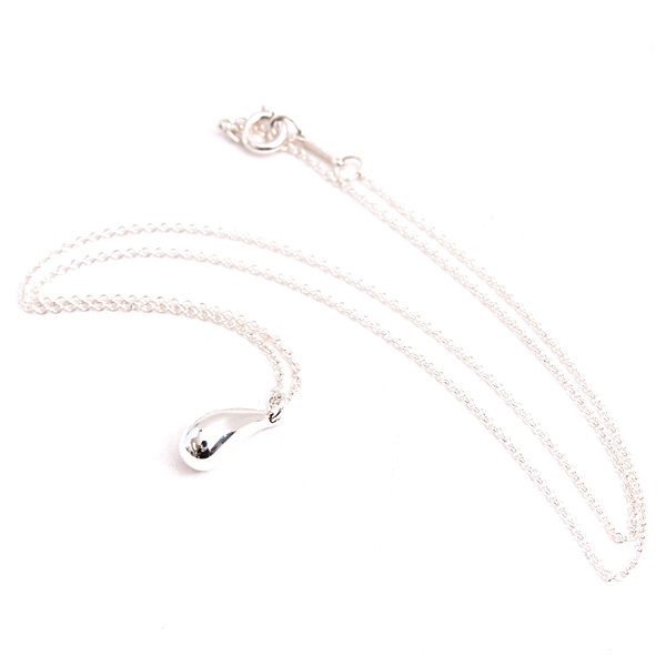 ティファニー ネックレス レディース ティアドロップ ネックレス シルバー TIFFANY SV925 中古