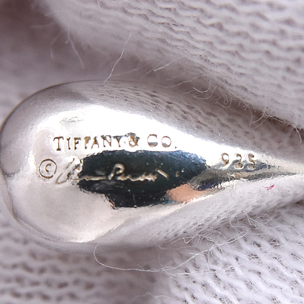 ティファニー ネックレス レディース ティアドロップ ネックレス シルバー TIFFANY SV925 中古