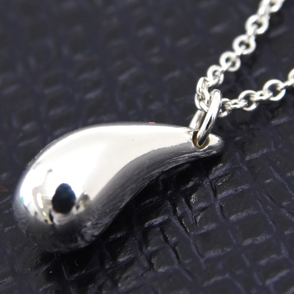 ティファニー ネックレス レディース ティアドロップ ネックレス シルバー TIFFANY SV925 中古