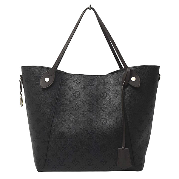 ルイヴィトン バッグ レディース モノグラムマヒナ ヒナMM トートバッグ ノワール M54354 Louis Vuitton 中古