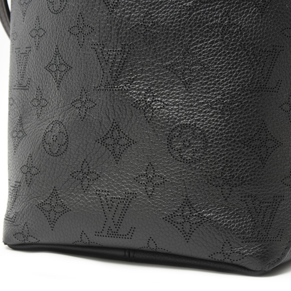 ルイヴィトン バッグ レディース モノグラムマヒナ ヒナMM トートバッグ ノワール M54354 Louis Vuitton 中古