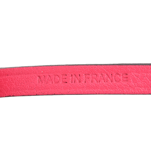 エルメス チャーム レディース サックオランジュ バッグチャーム Y刻印 ローズメキシコ ローズピンク アニューミロ HERMES 中古