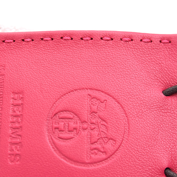 エルメス チャーム レディース サックオランジュ バッグチャーム Y刻印 ローズメキシコ ローズピンク アニューミロ HERMES 中古