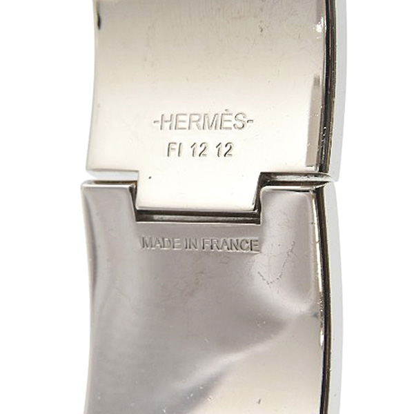 エルメス ブレス レディース メンズ クリッククラックH ラージ ブレスレット PM オランジュフルイテ HERMES 中古