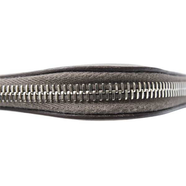 エルメス バッグ レディース メンズ ジップタブレット 思いがけない馬 X刻印 ヴォーエプソン グレー系 HERMES 中古