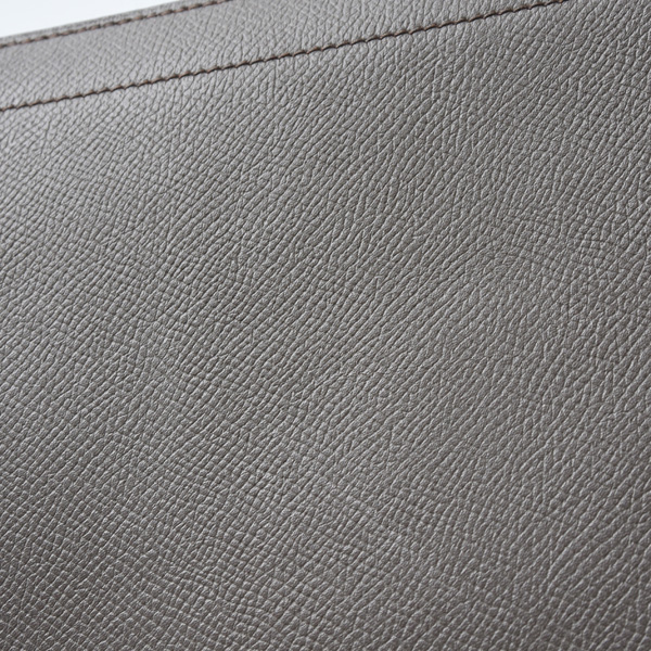 エルメス バッグ レディース メンズ ジップタブレット 思いがけない馬 X刻印 ヴォーエプソン グレー系 HERMES 中古