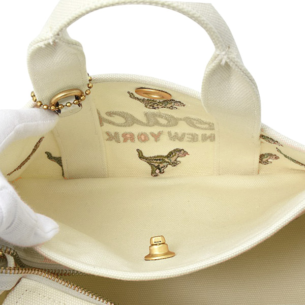 コーチ バッグ レディース メンズ カーゴ トートバッグ 26 レキシープリント チョーク マルチ キャンバス J2457-CZ129 COACH 中古