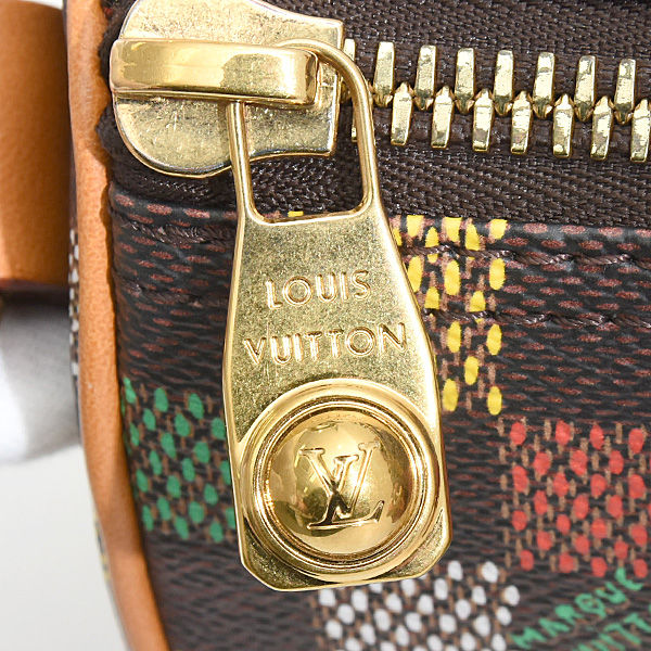 ルイヴィトン バッグ メンズ LVバーズ ダミエ キーポル バンドリエール25 2WAY マルチカラー N00148 Louis Vuitton 中古