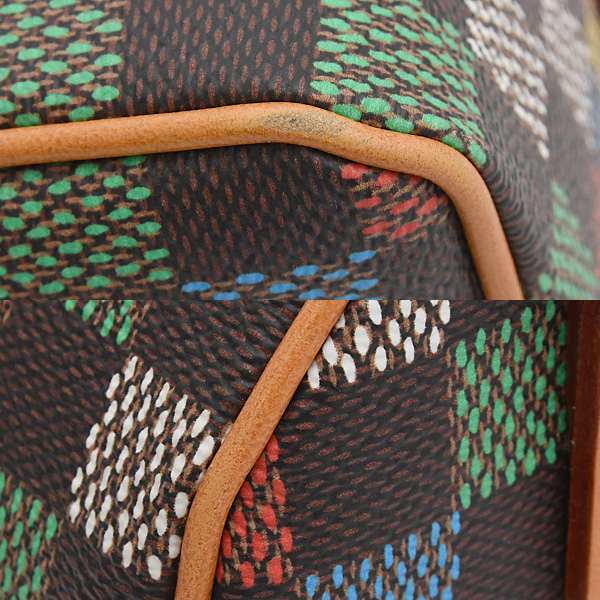 ルイヴィトン バッグ メンズ LVバーズ ダミエ キーポル バンドリエール25 2WAY マルチカラー N00148 Louis Vuitton 中古